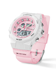 PDS-629-N1 Student Wristwatch Alarm Waterproof Luminous Dual Display digital watch (Copy)