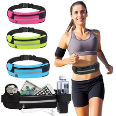 Lightweight Portable Sports Fanny Pack: Waterproof Waist Bag for Men & Women - Perfect for Outdoor Running, Cycling, Jogging & Gym!