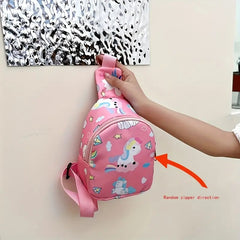 Children's Cute Cartoon Design Small Crossbody Bag - Very Lightweight For Children 1-10 Years Old, Ideal choice for Gifts