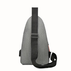 Trendy Chest Bag, Outdoor Leisure Sports Cycling Chest Bag, Casual Small Backpack (Pull Head Direction Random)