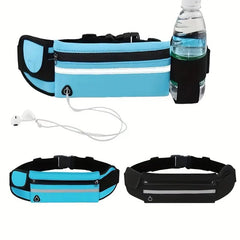 Unisex Sports Fanny Pack: Perfect for Running, Waist Bag, Belt Phone, and Water Hydration