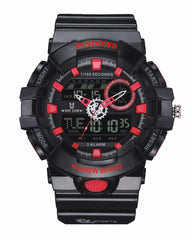 PDS-603-N3 PINDOWS Watch for Men, Men's Military Watch Outdoor Sports Electronic Watch Date Multi-Function LED Alarm Stopwatch,50M Waterproof Analog Digital Watches 12H/24H Display Men Wrist Watch. (Copy)