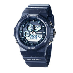 PDS-629-N3 Student Wristwatch Alarm Waterproof Luminous Dual Display digital watch