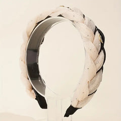 Women's Elegant Vintage Headband: Braided Smooth Texture Hair Accessories