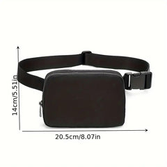 1pc Mini Belt Bag With Adjustable Strap, Small Fanny Pack For Workout Running Traveling Hiking